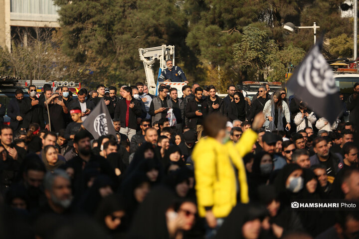 برگزاری اجتماع سوگواران حضرت زهرا (س) در شرق تهران