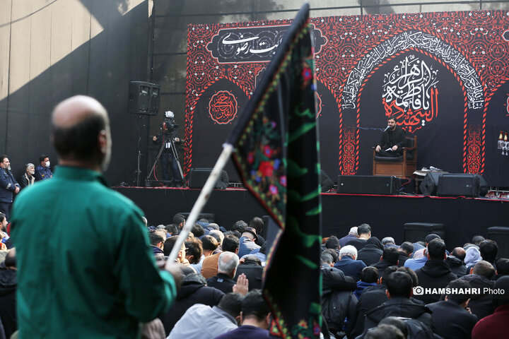 برگزاری اجتماع سوگواران حضرت زهرا (س) در شرق تهران