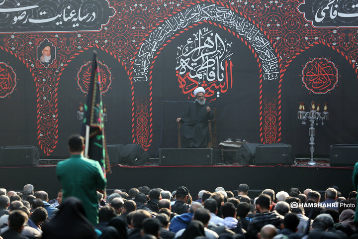 برگزاری اجتماع سوگواران حضرت زهرا (س) در شرق تهران