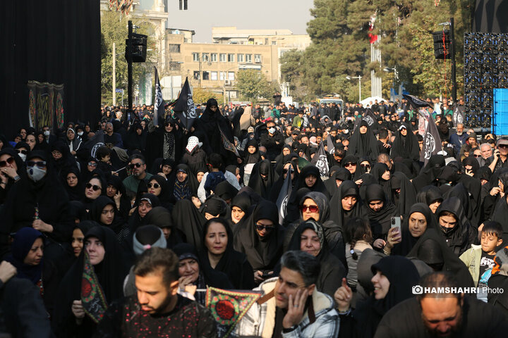 برگزاری اجتماع سوگواران حضرت زهرا (س) در شرق تهران