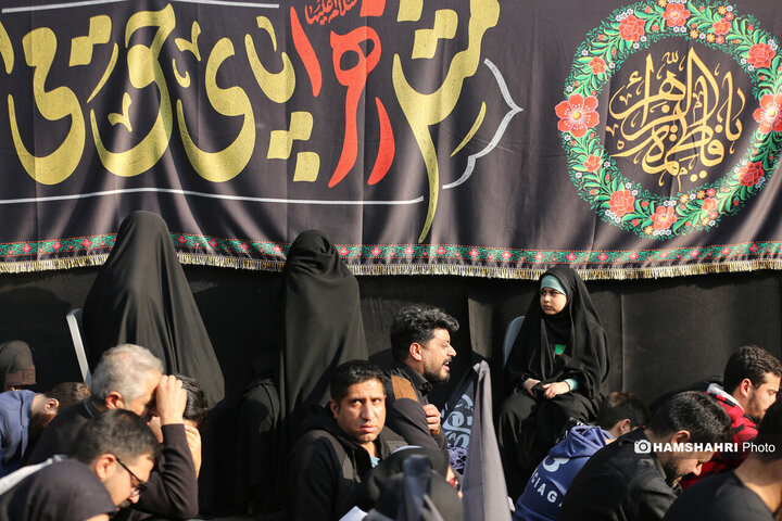 برگزاری اجتماع سوگواران حضرت زهرا (س) در شرق تهران