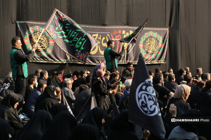 برگزاری اجتماع سوگواران حضرت زهرا (س) در شرق تهران