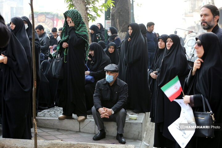 تشییع ۱۰۰ شهید گمنام دفاع مقدس