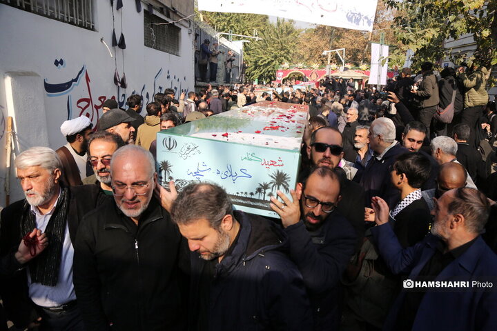 تشییع ۱۰۰ شهید گمنام دفاع مقدس