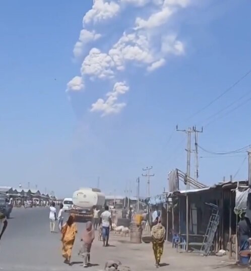 آتشفشان اتیوپی پس از هزاران سال فوران کرد + ویدئو