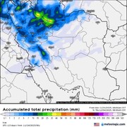 موج بارشی باران در راه ایران است