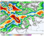 همسویی مدل آمریکا با اروپا | بارش‌های گسترده ای در راه است