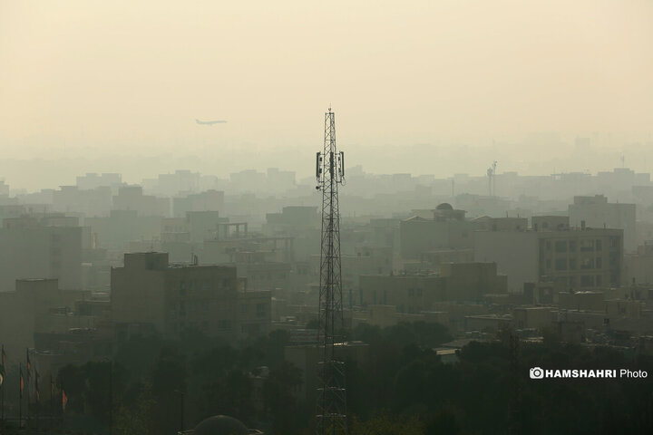 هشدار نارنجی آلودگی هوای تهران