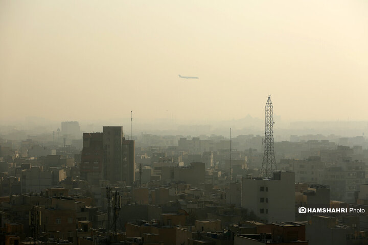 هشدار نارنجی آلودگی هوای تهران