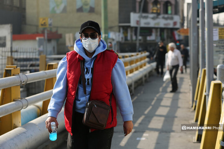 هشدار نارنجی آلودگی هوای تهران