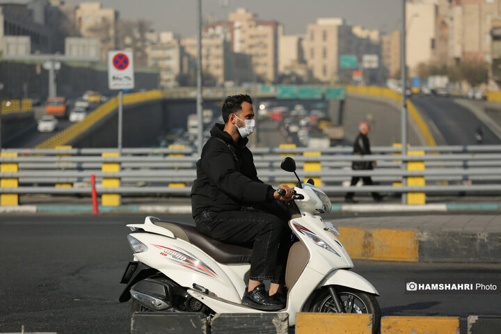 هشدار نارنجی آلودگی هوای تهران