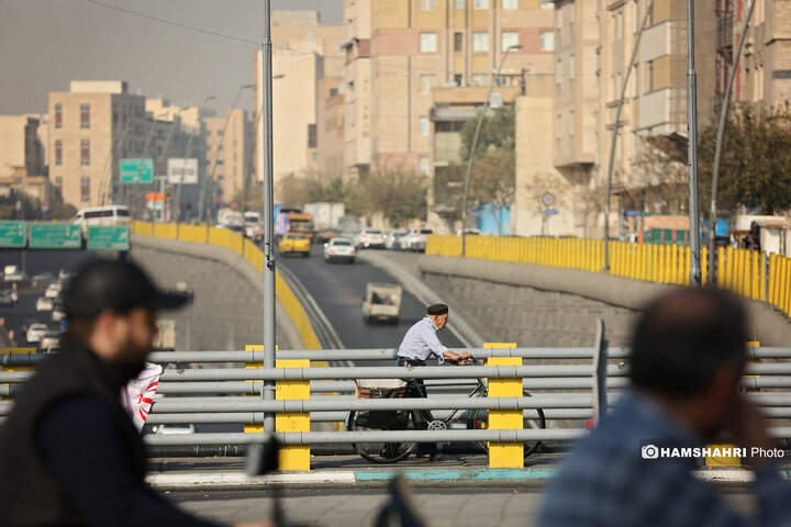 هشدار نارنجی آلودگی هوای تهران