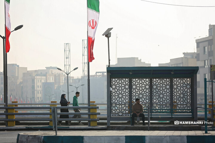 هشدار نارنجی آلودگی هوای تهران