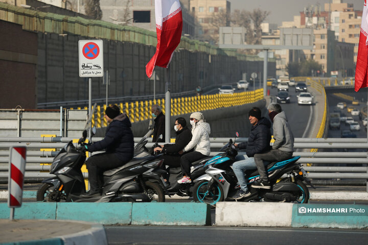 هشدار نارنجی آلودگی هوای تهران