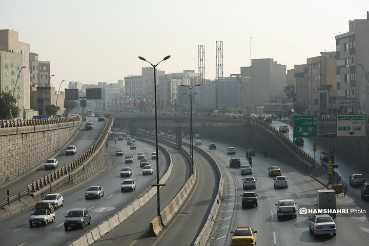 هشدار نارنجی آلودگی هوای تهران
