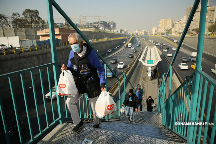 هشدار نارنجی آلودگی هوای تهران