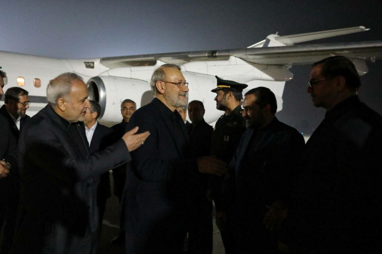 لاریجانی در پاکستان؛ از استقبال در فرودگاه تا دیدار با اسحاقدار| تصاویر