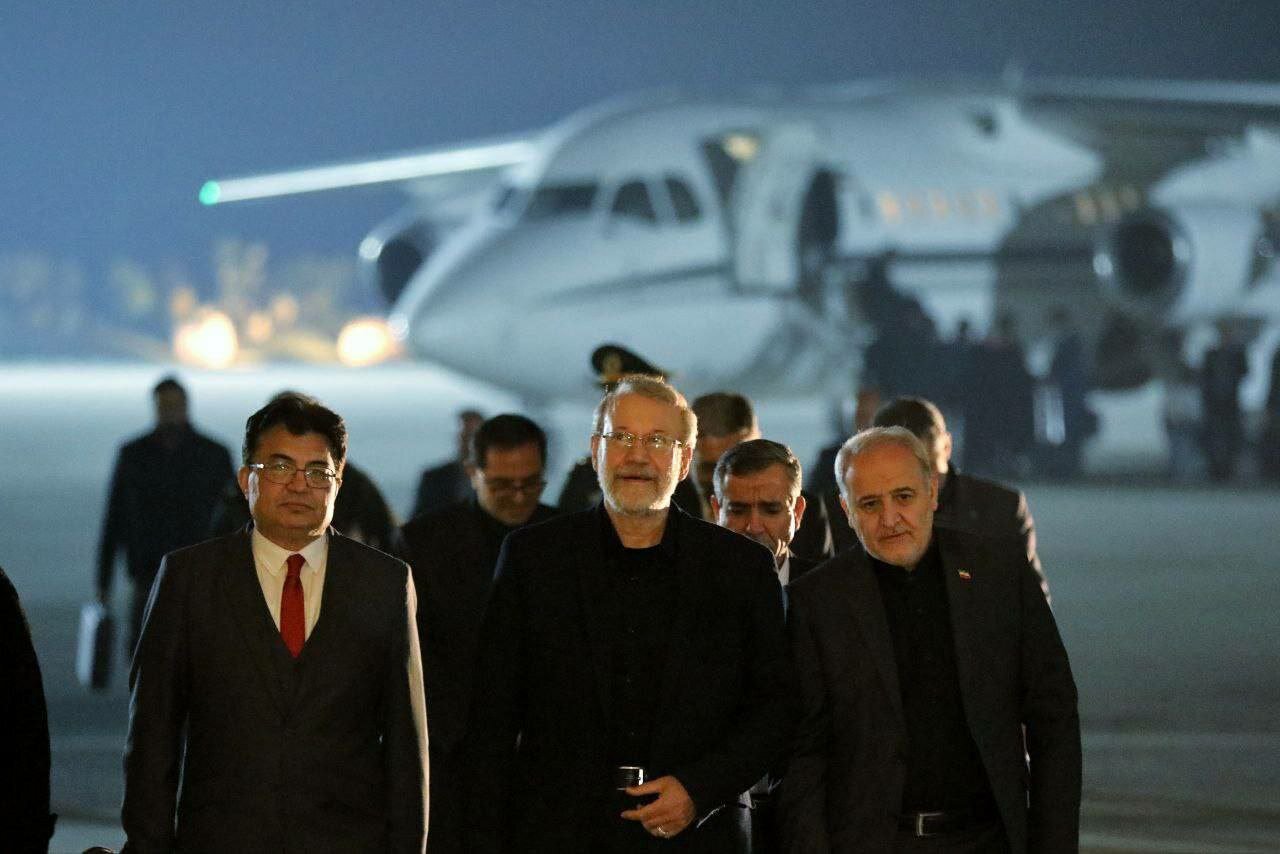 لاریجانی در پاکستان؛ از استقبال در فرودگاه تا دیدار با اسحاقدار| تصاویر