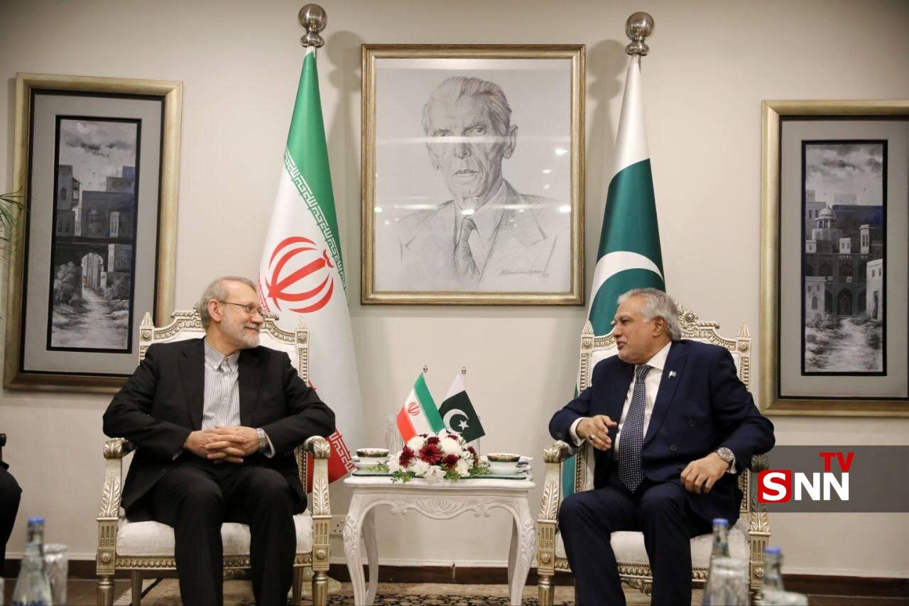 لاریجانی در پاکستان؛ از استقبال در فرودگاه تا دیدار با اسحاقدار| تصاویر