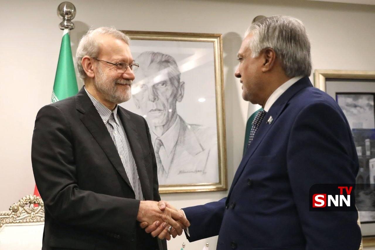 لاریجانی در پاکستان؛ از استقبال در فرودگاه تا دیدار با اسحاقدار| تصاویر
