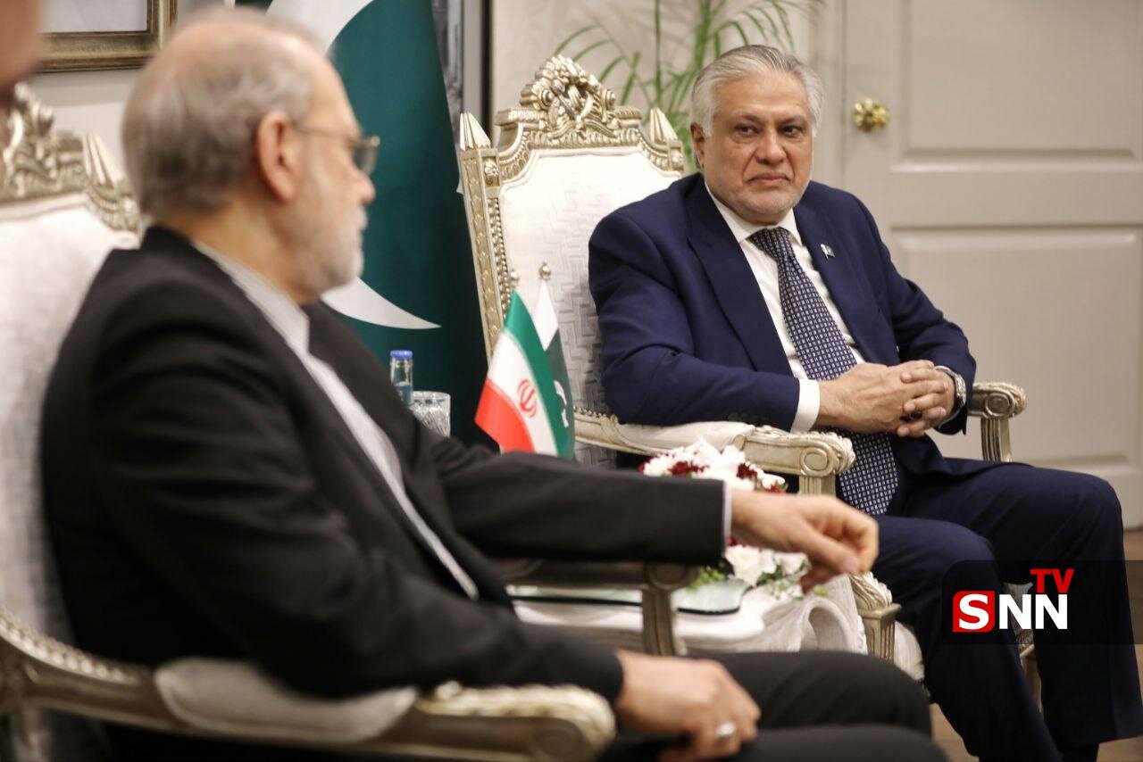 لاریجانی در پاکستان؛ از استقبال در فرودگاه تا دیدار با اسحاقدار| تصاویر