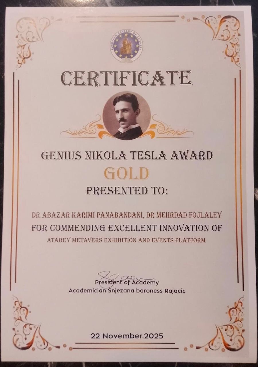 متاورسِ ایرانی چگونه جهان را غافلگیر کرد | دو افتخار جهانی برای ایران | از نشان طلایی نیکولا تسلا تا TR۳۵ اروپا