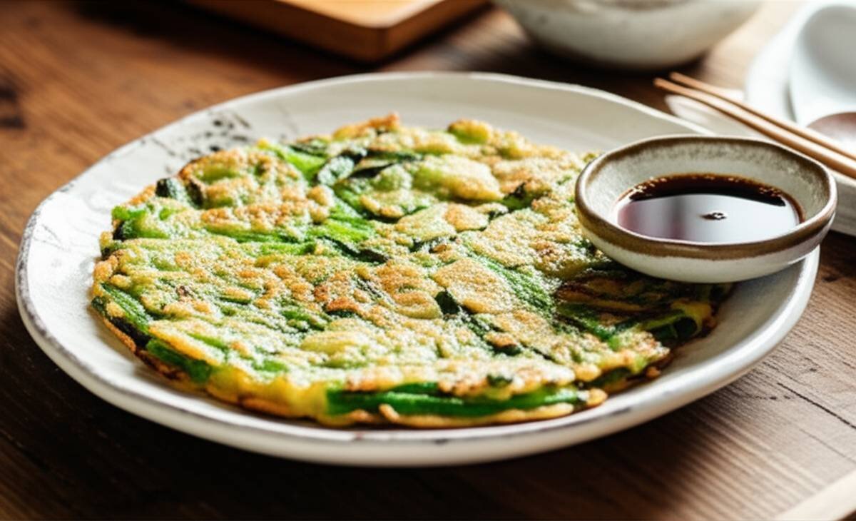 پاجئون غذای کره ای