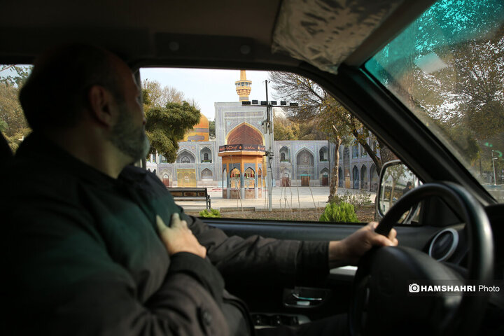 بازنمایی صحن انقلاب حرم رضوی در میدان نبوت