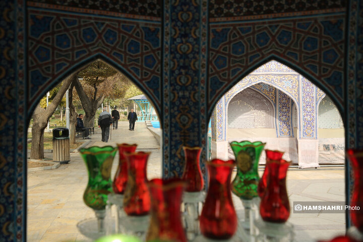 بازنمایی صحن انقلاب حرم رضوی در میدان نبوت