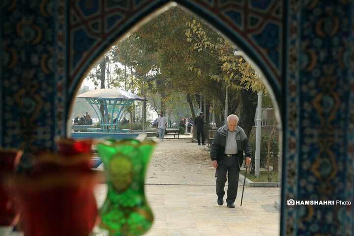 بازنمایی صحن انقلاب حرم رضوی در میدان نبوت