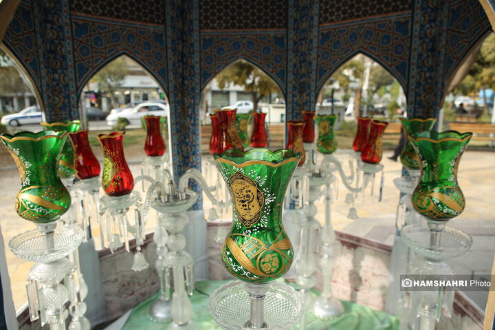 بازنمایی صحن انقلاب حرم رضوی در میدان نبوت