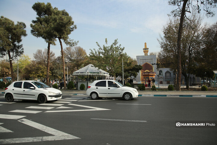 بازنمایی صحن انقلاب حرم رضوی در میدان نبوت