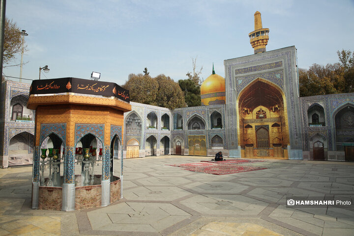 بازنمایی صحن انقلاب حرم رضوی در میدان نبوت