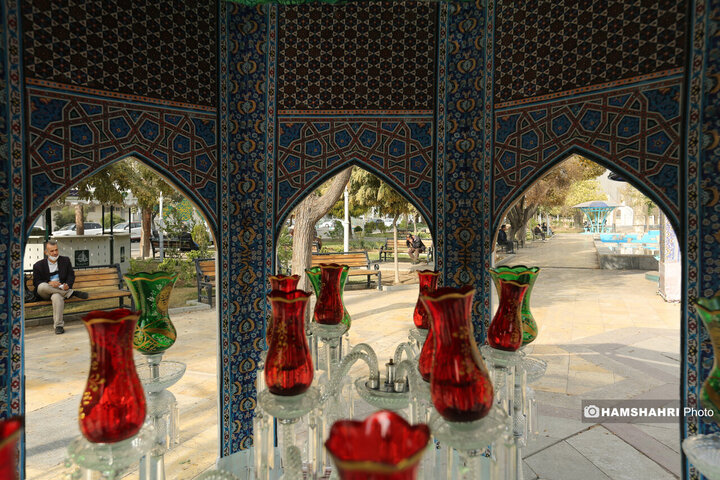 بازنمایی صحن انقلاب حرم رضوی در میدان نبوت