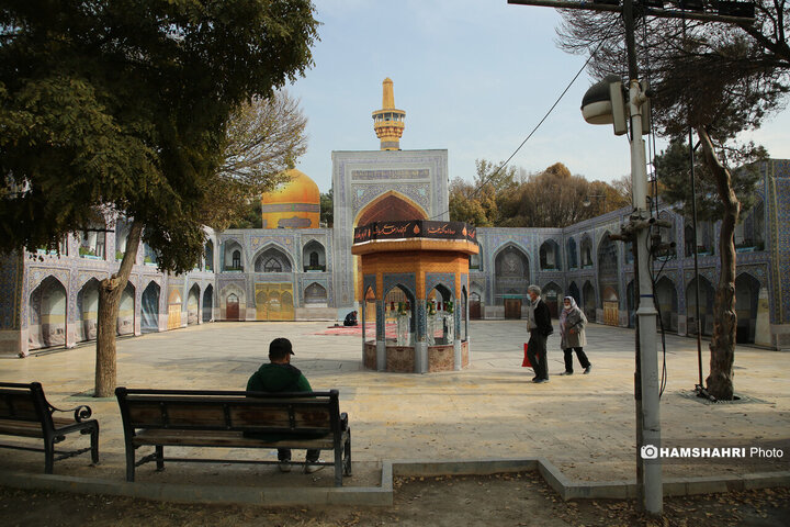 بازنمایی صحن انقلاب حرم رضوی در میدان نبوت