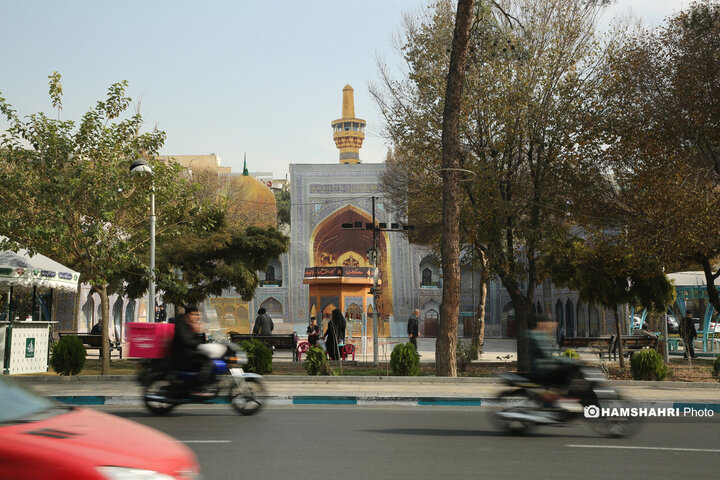 بازنمایی صحن انقلاب حرم رضوی در میدان نبوت