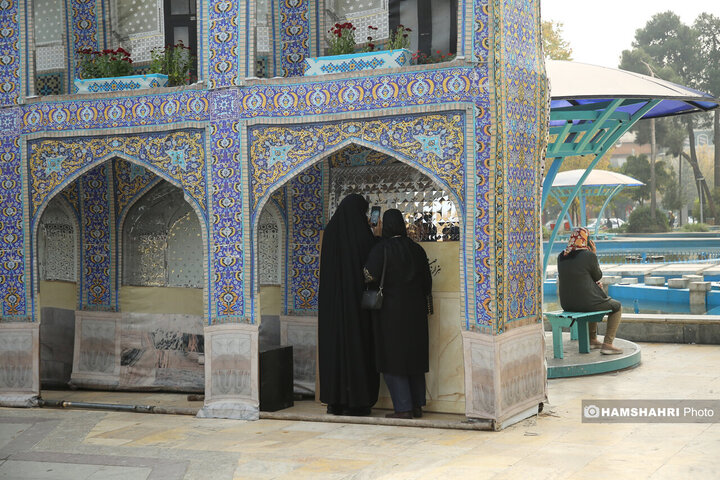 بازنمایی صحن انقلاب حرم رضوی در میدان نبوت