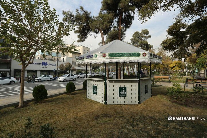 بازنمایی صحن انقلاب حرم رضوی در میدان نبوت