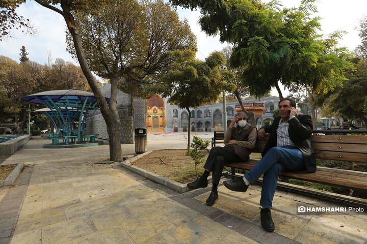 بازنمایی صحن انقلاب حرم رضوی در میدان نبوت