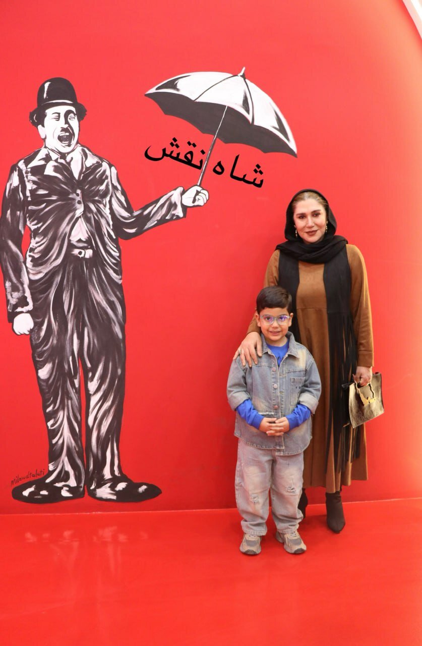 تیپ و استایل پاییزه بازیگران فیلم شاه نقش در اکران مردمی | تصاویر