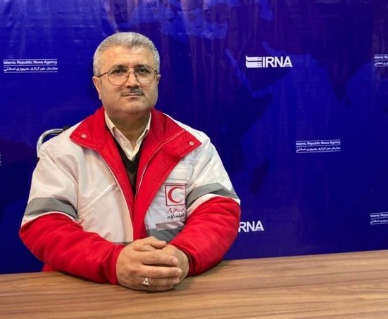 ۵۳ ساعد پرواز بالگردهای هلال‌احمر در الیت