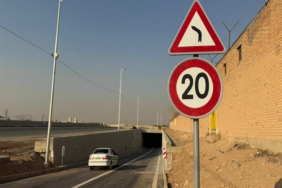 گشایش زیرگذر تجاره در تقاطع با آزادراه شهید شوشتری