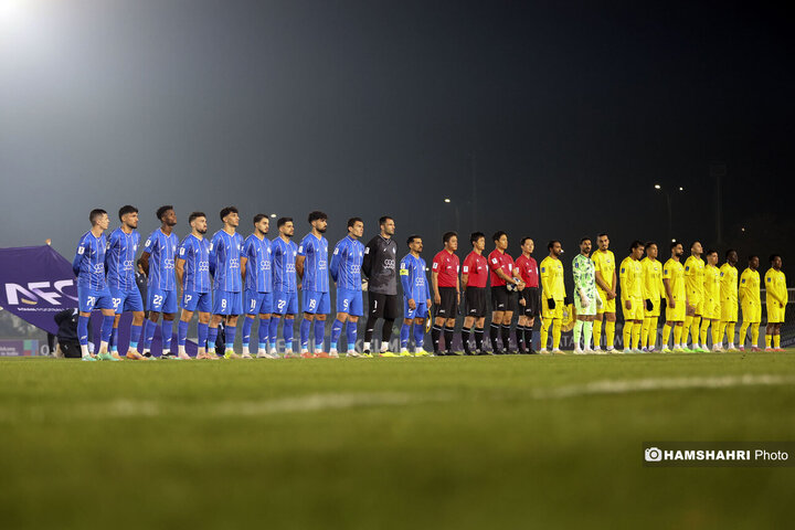 تساوی خانگی تیم استقلال مقابل تیم الوصل امارات