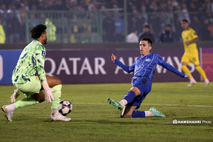 تساوی خانگی تیم استقلال مقابل تیم الوصل امارات