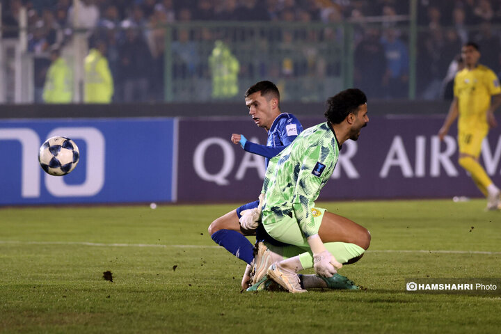 تساوی خانگی تیم استقلال مقابل تیم الوصل امارات