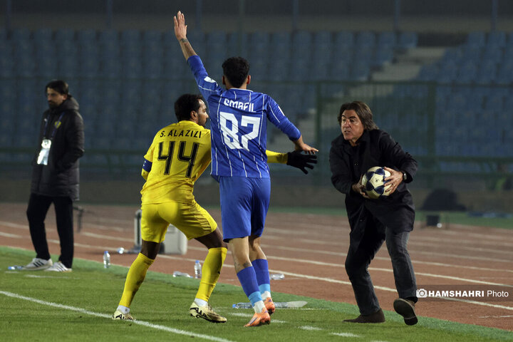 تساوی خانگی استقلال مقابل الوصل امارات