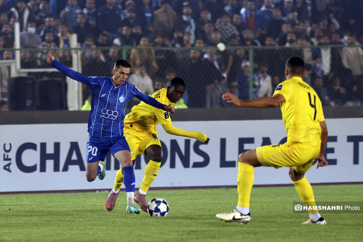 تساوی خانگی تیم استقلال مقابل تیم الوصل امارات