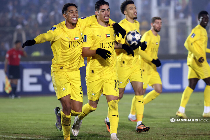 تساوی خانگی تیم استقلال مقابل تیم الوصل امارات