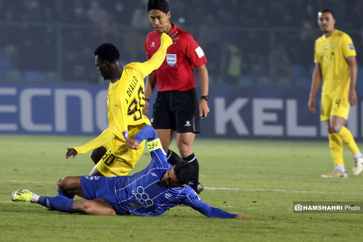 تساوی خانگی تیم استقلال مقابل تیم الوصل امارات