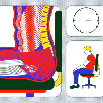 نشانگان فراموشی سرینی برای کسانی که زیاد می‌نشینند